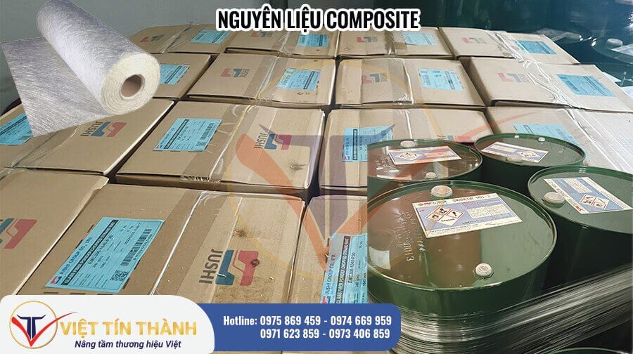 Vật liệu composite frp.Ảnh:Việt Tín Thành